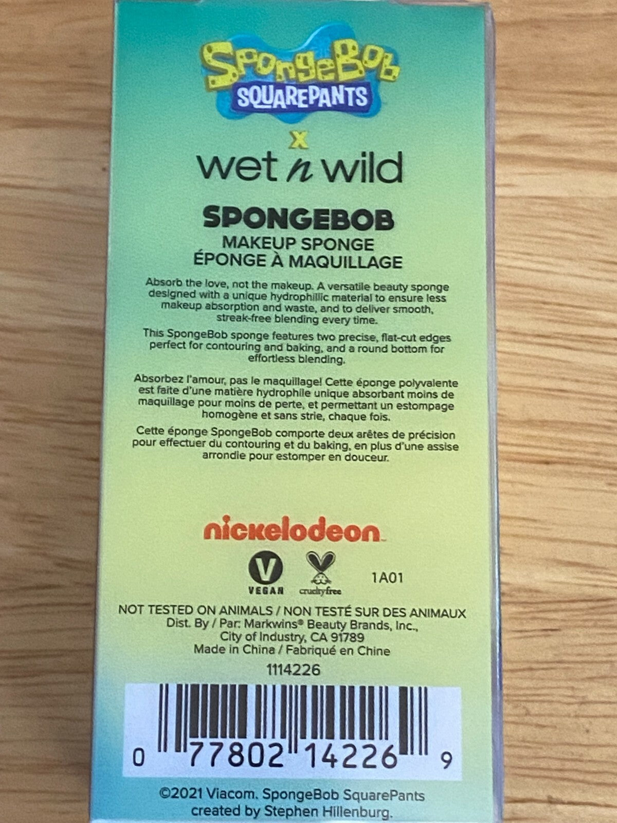 Wet n Wild SpongeBob SquarePants Makeup Sponge - Novelty Face Shape