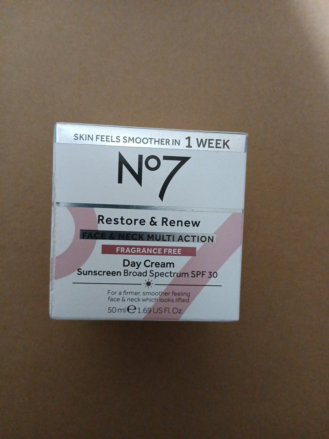 No7 Restore & Renew Multi Action Face & Neck SPF 25 Moisturizer 1.69 oz