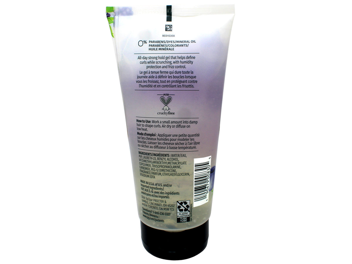 Herbal Essences Curl Scrunching Hair Gel - Level 3 Hold, Berry Scent, 6 oz, 4 Pack