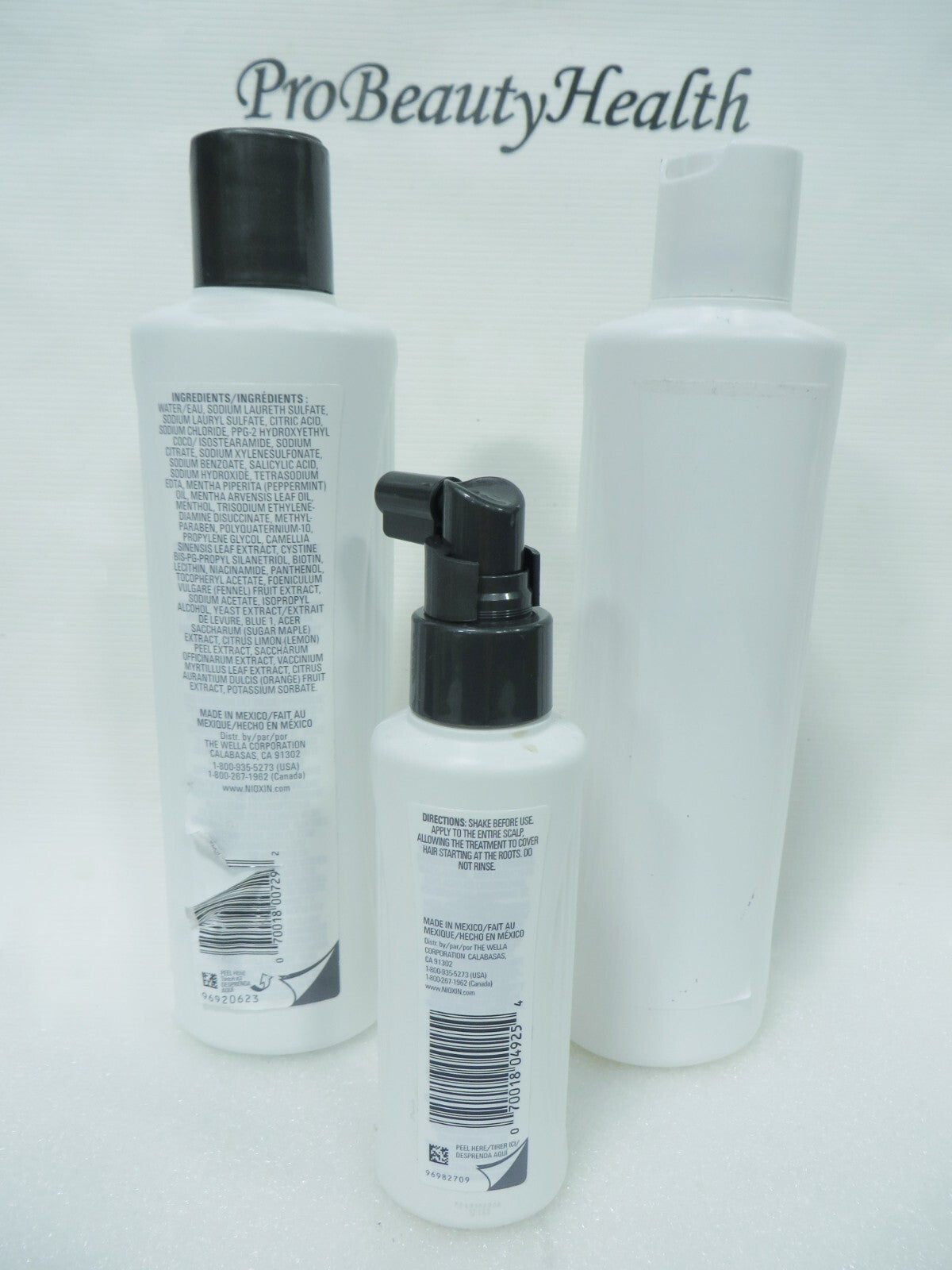 Nioxin #3 Shampoo & Conditioner Set for Thinning Hair
