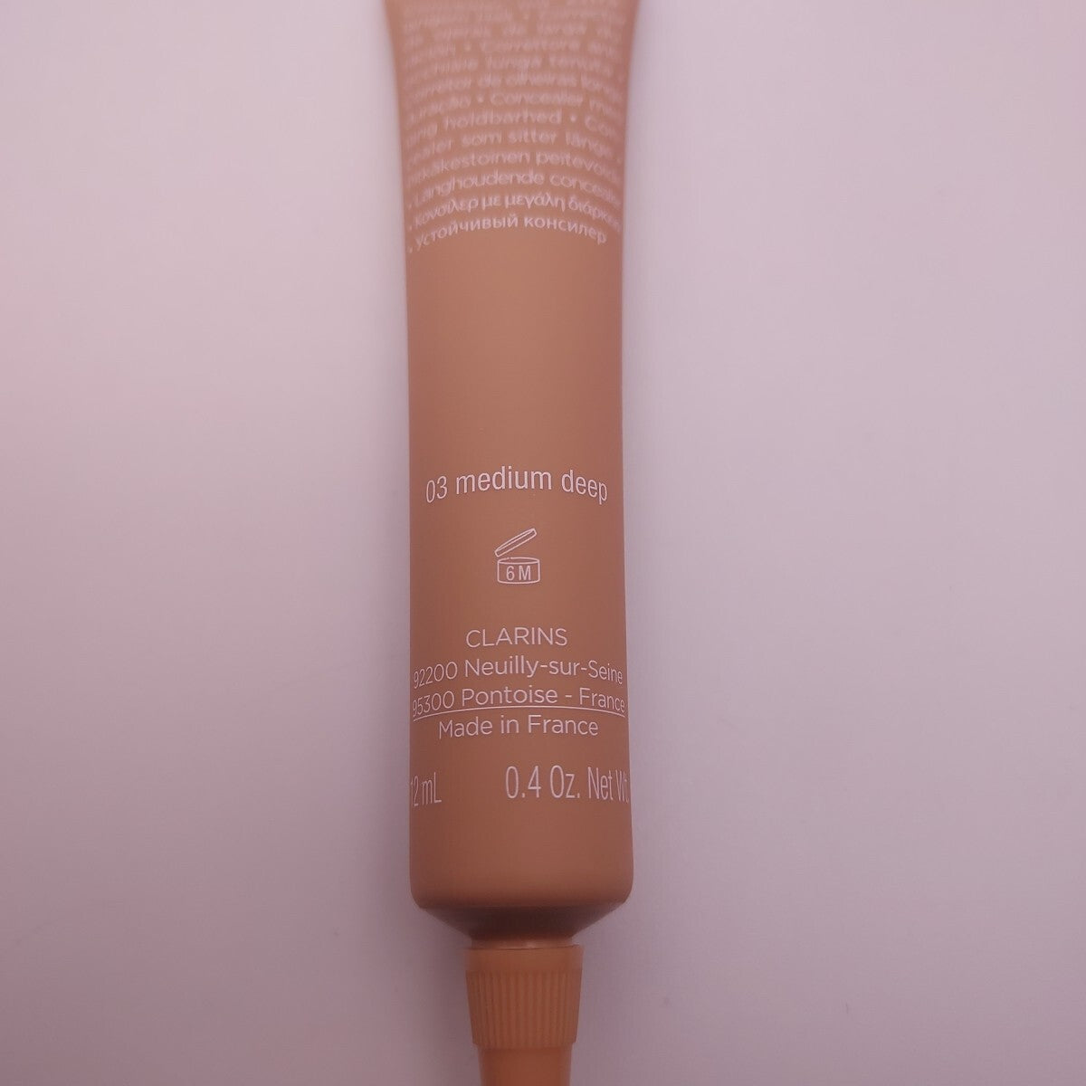 Clarins Everlasting Concealer 03 Medium Deep Long Wear Hydrating Makeup Set - 2 Pieces