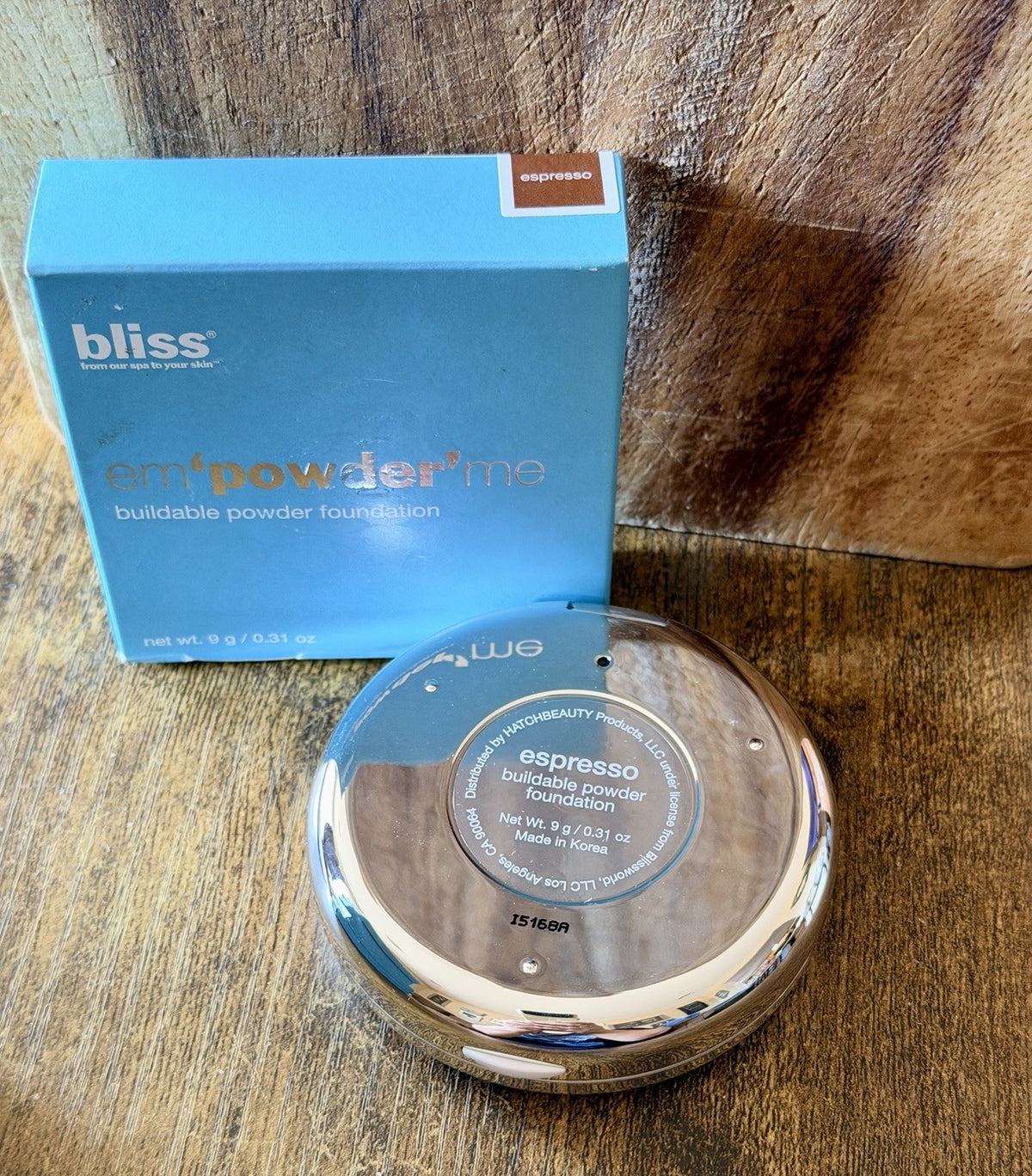 Buildable Powder Foundation with Mirror Compact - Espresso