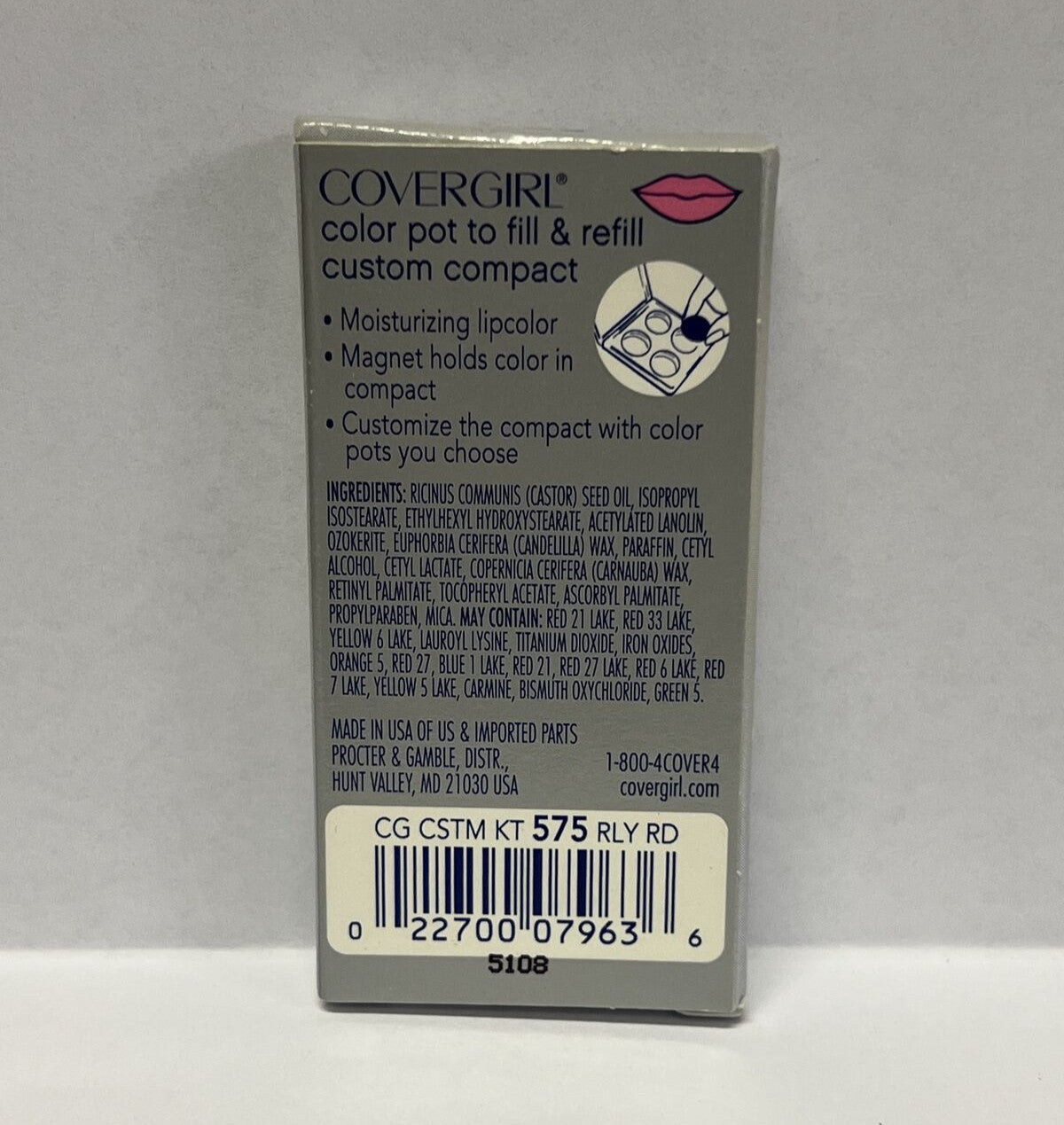 Refill Lip Color Pot - Really Red #575 Lipstick | Lip Makeup