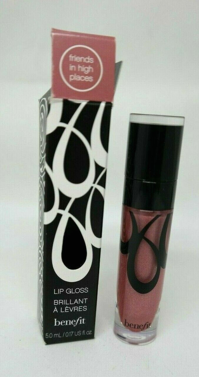 Benefit Lip Gloss Friends in High Places 0.17 Fl Oz New in Box
