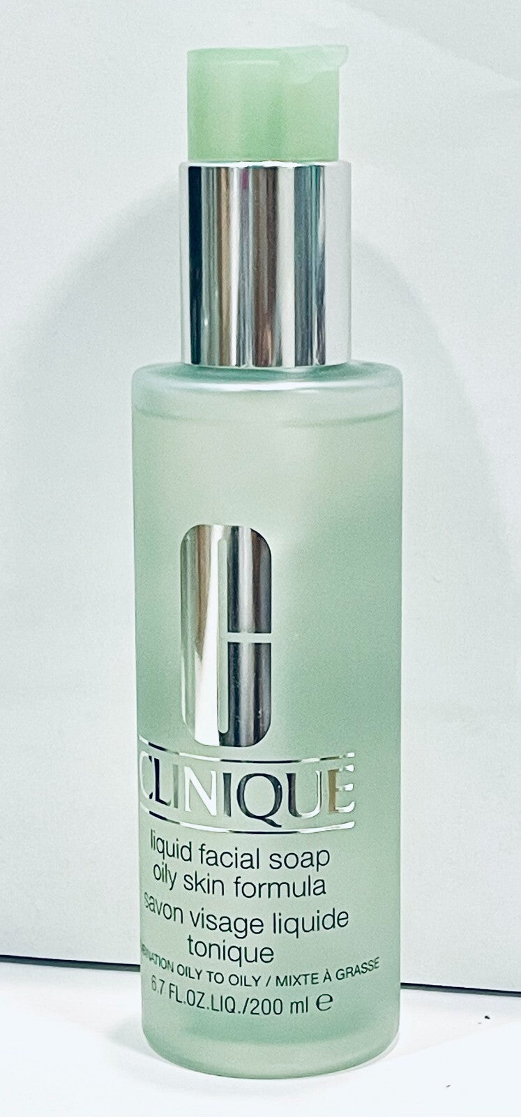 Liquid Facial Soap for Oily Skin - 6.7oz with Pump, Dermatologist Recommended