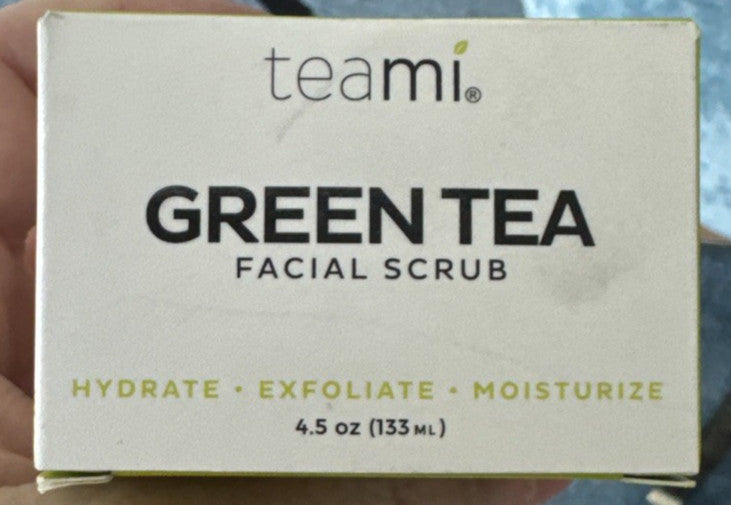 Matcha Green Tea Facial Scrub 2.5oz for Deep Cleansing & Exfoliation
