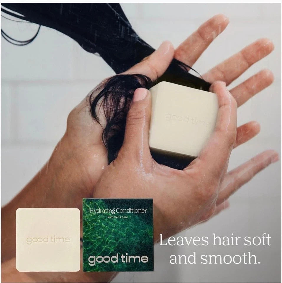Hydrating Conditioner Bar 2oz - Moisturizing Hair Care for All Hair Types