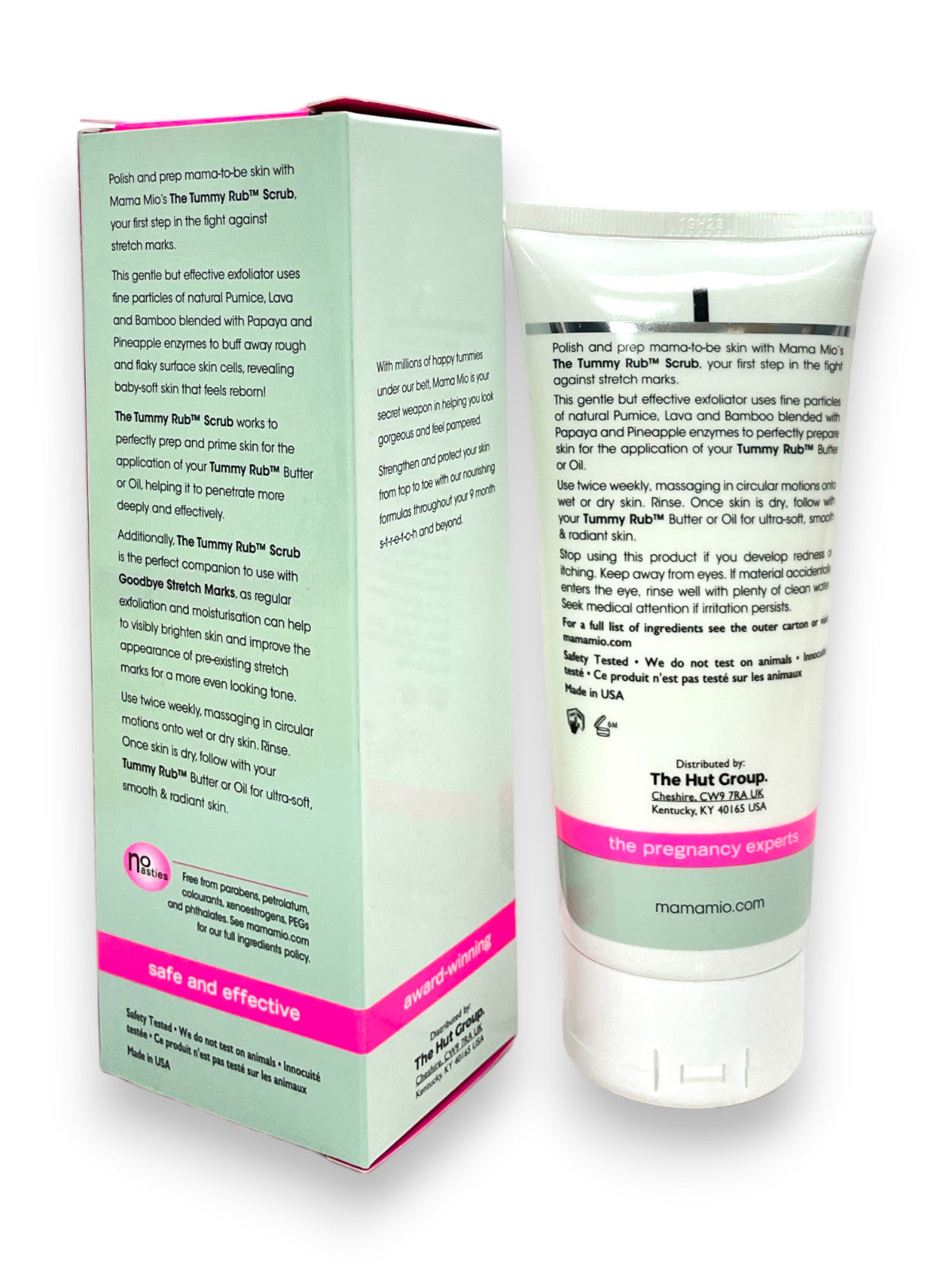 Mama Mio The Tummy Rub Scrub Enzyme Body Exfoliator (180ml/6fl.oz) New