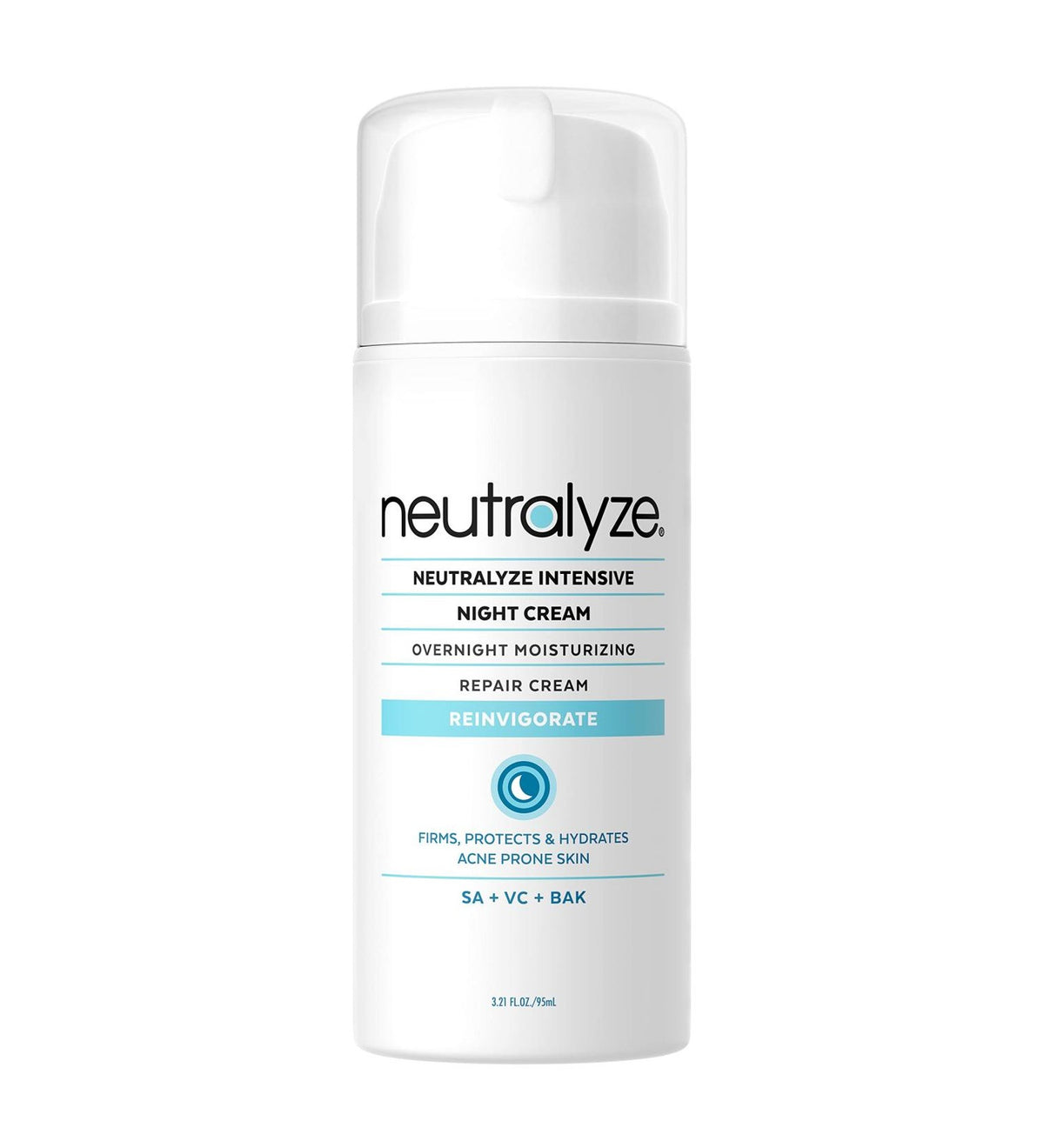 Neutralyze Intensive Night Cream - Anti-Aging & Acne Treatment 3.21 oz