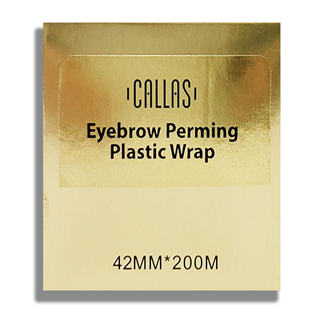 Eyebrow Perming Plastic Wrap 3pcs Ultra-Thin Easy Tear for Brows & Lips