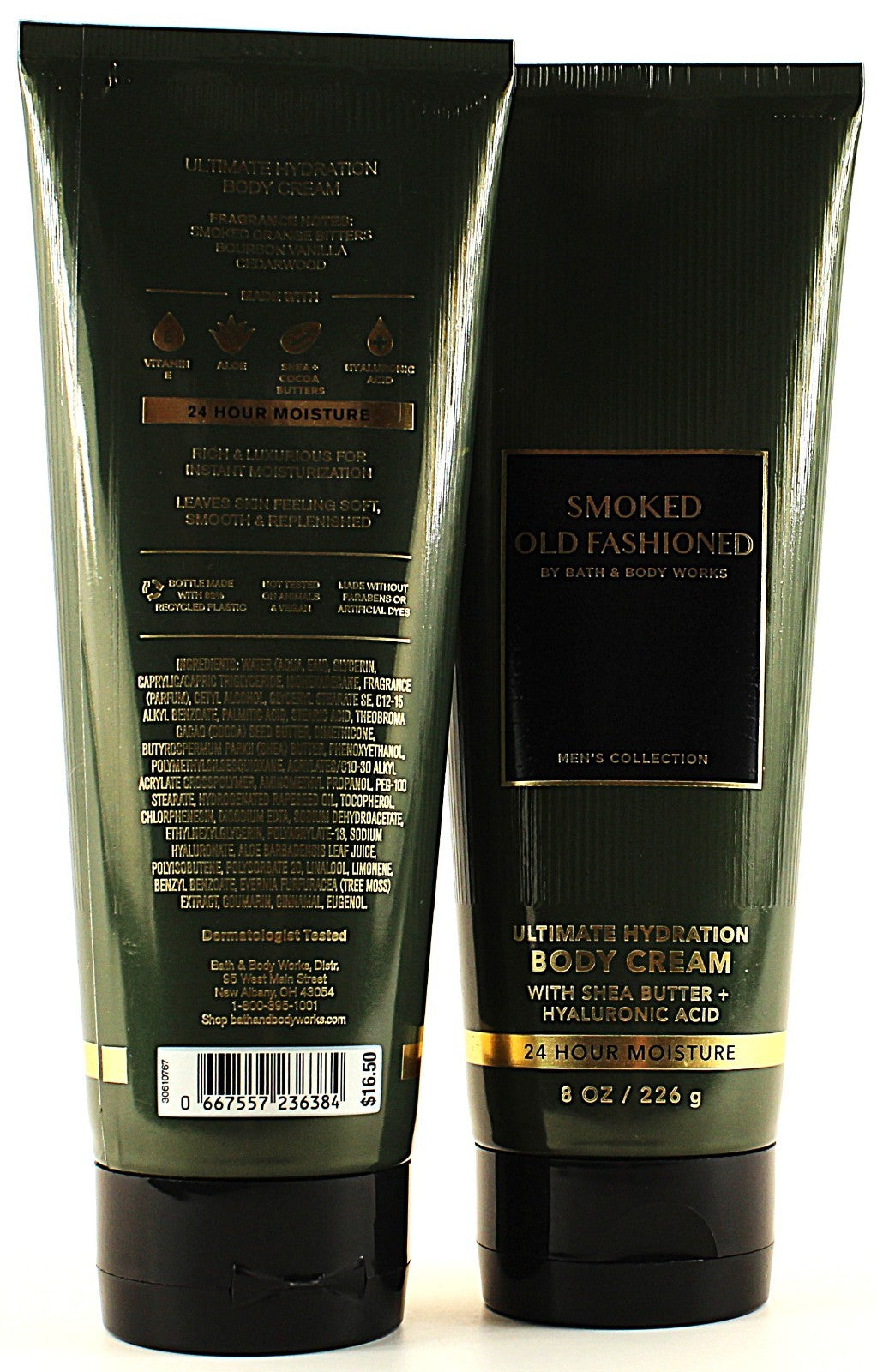 Smoked Old Fashioned Body Cream Lotion 8oz - Qty 2