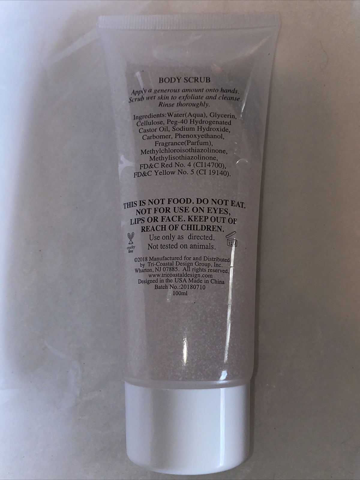 Simple Pleasures Sugar Frosting Body Scrub 3.3 oz Exfoliating Shower Treatment