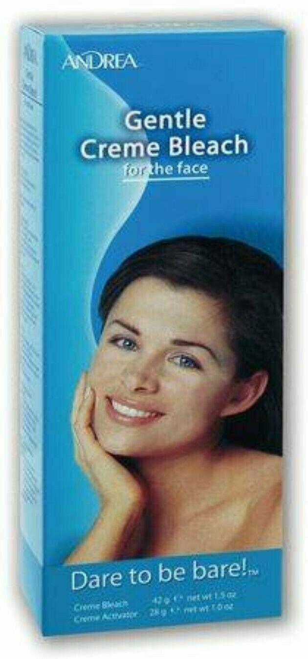 Andrea Gentle Creme Bleach for the Face Remove Unsightly Hair 1 Kit