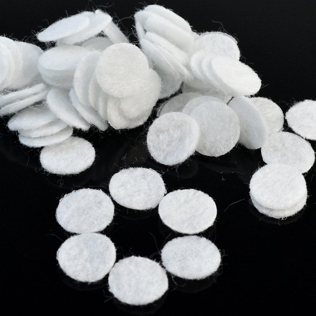 Microdermabrasion Cotton Filters 10mm Pack of 100 for Spa & Salon Treatments