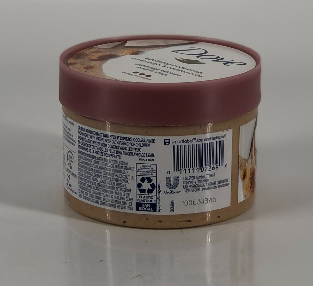 Exfoliating Body Polish with Brown Sugar & Coconut Butter - Moisturizing Scrub