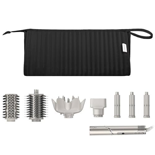 Travel Hair Dryer Case Nylon Organizer with Zipper and Removable Dividers