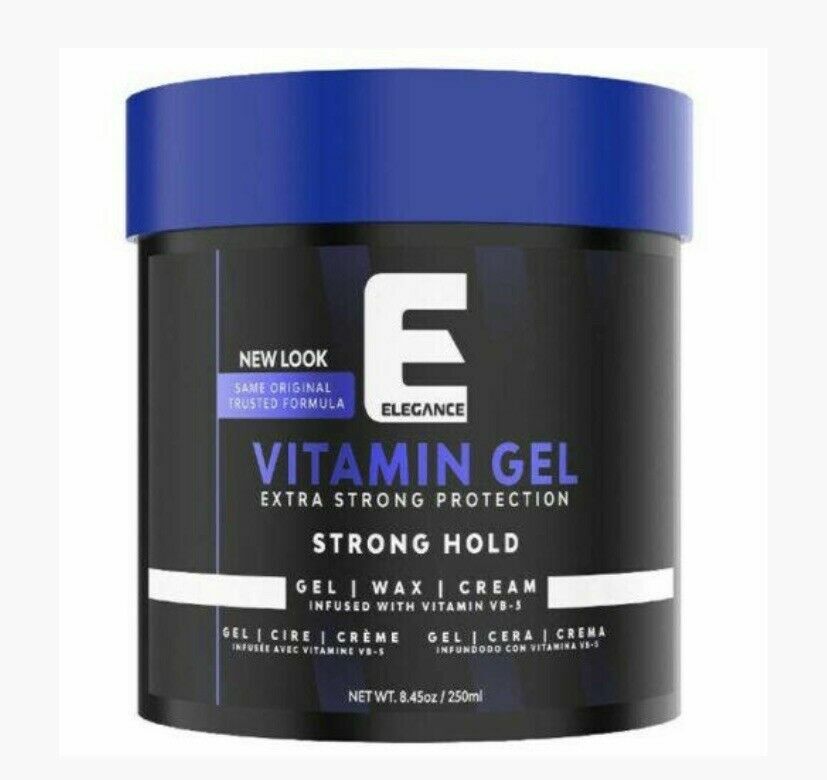Strong Hold Styling Gel - All Variants 8.45oz Long-Lasting Shine & Volume