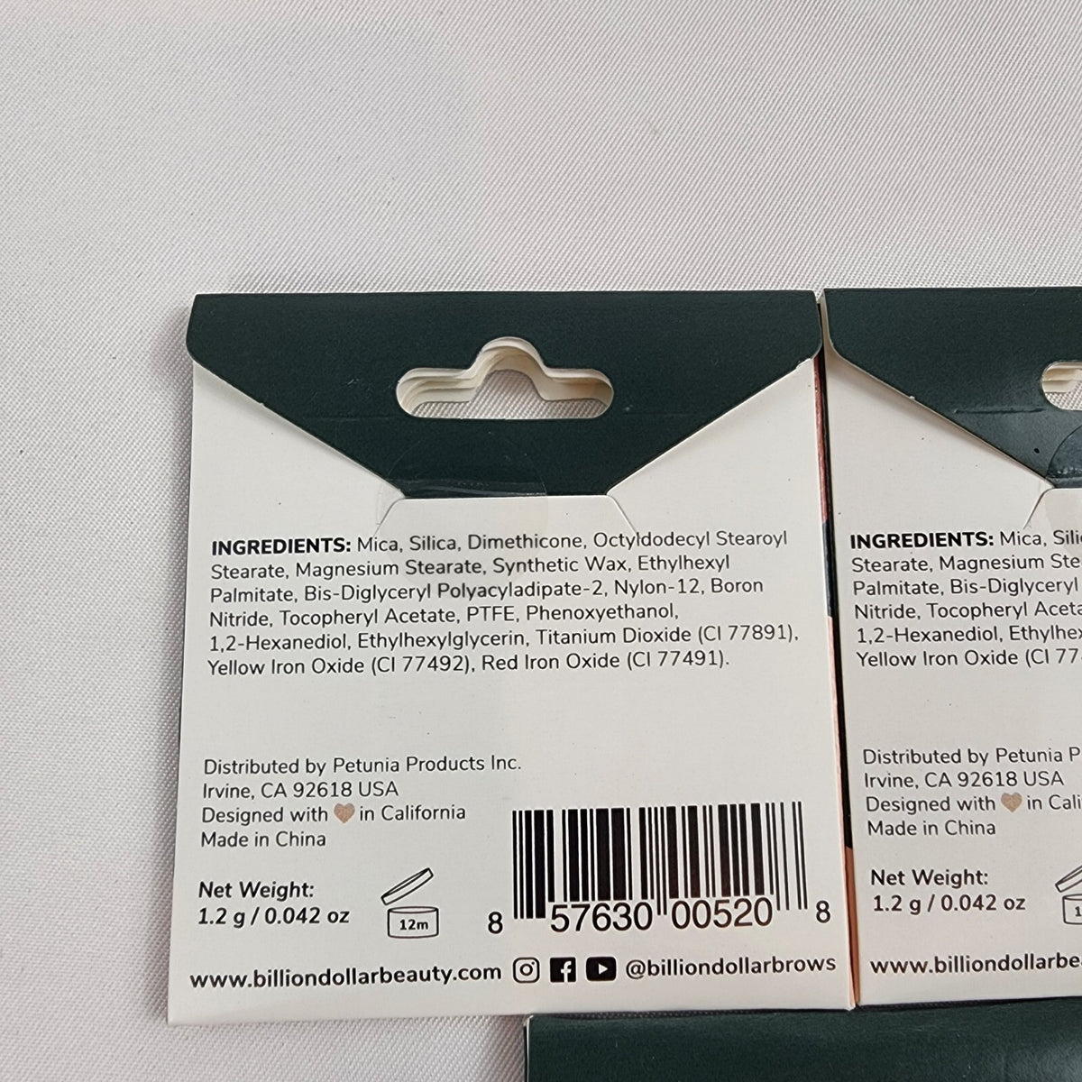 3 Pack Honey Eyeshadow Palette - 1.2g Each, Bright Natural Look