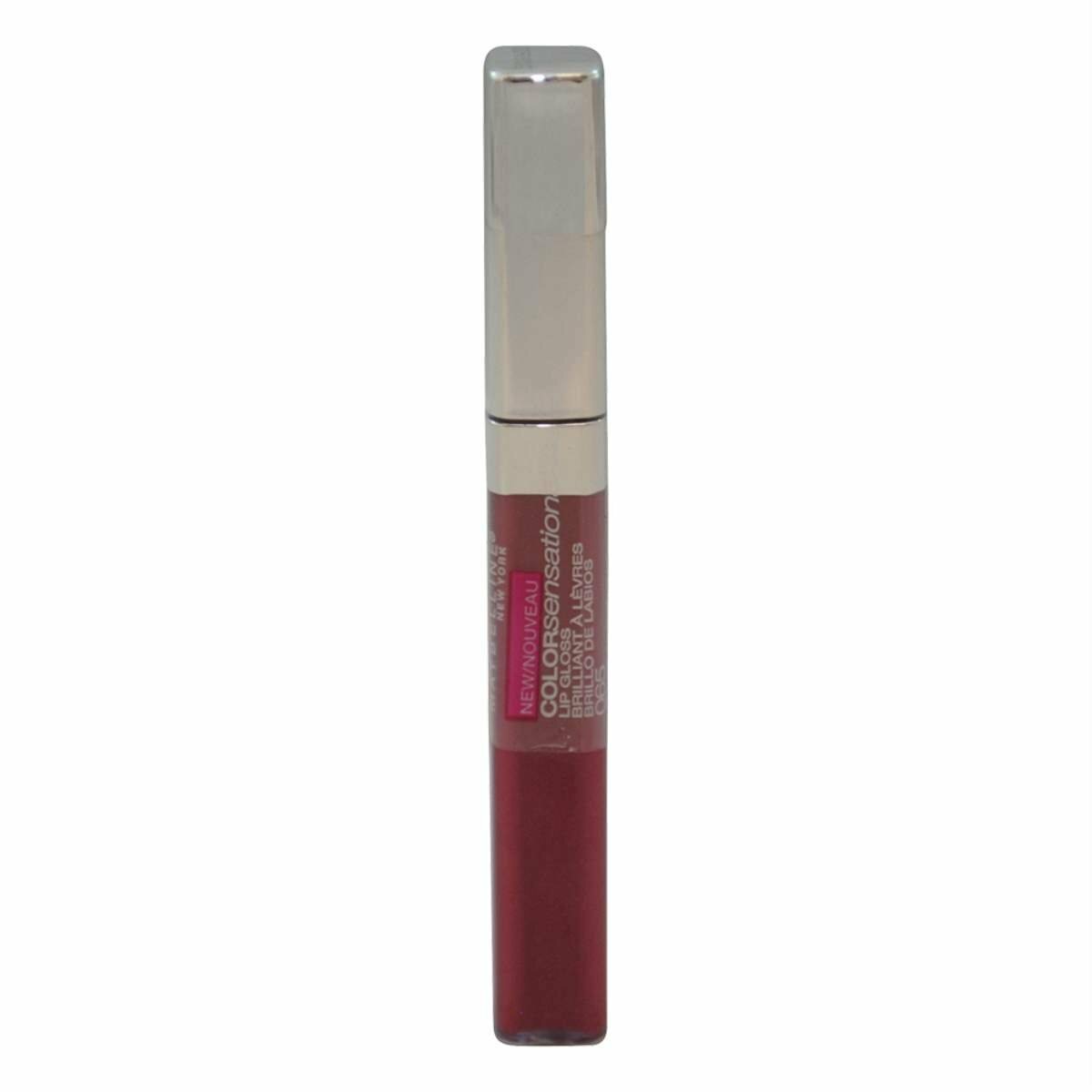 Maybelline Lip Gloss Hooked on Pink 065 Pack of 3 - Moisturizing Lip Shine