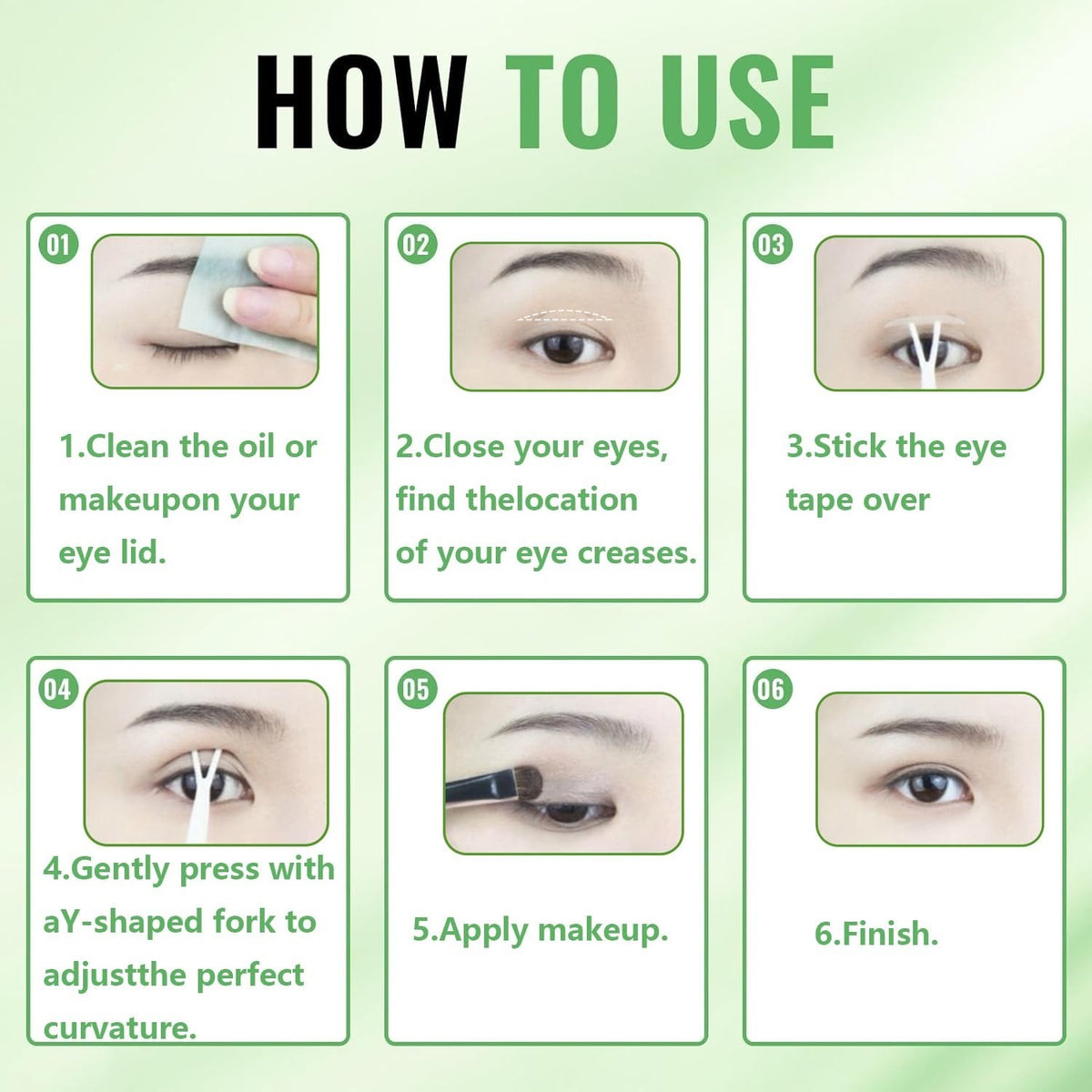 Invisible Eyelid Tape Stickers for Natural Double Eyelid Enhancement - 720PCS