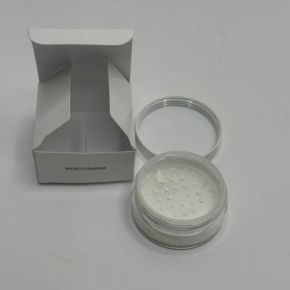 Juvia’s Place Silky Finishing Loose Powder - Whipped Cream, Shine Control & Brightening, 0.16 oz