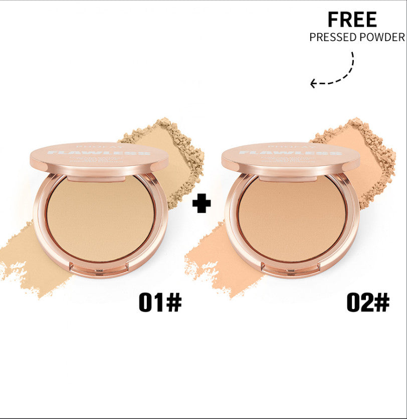 Pressed Powder Matte Finish - Unbranded 8g, Multi-Color Options