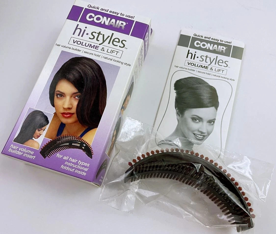 CONAIR HI STYLES HAIR VOLUME BUILDER INSERT - 1 PIECE KIT NEW/IN BOX