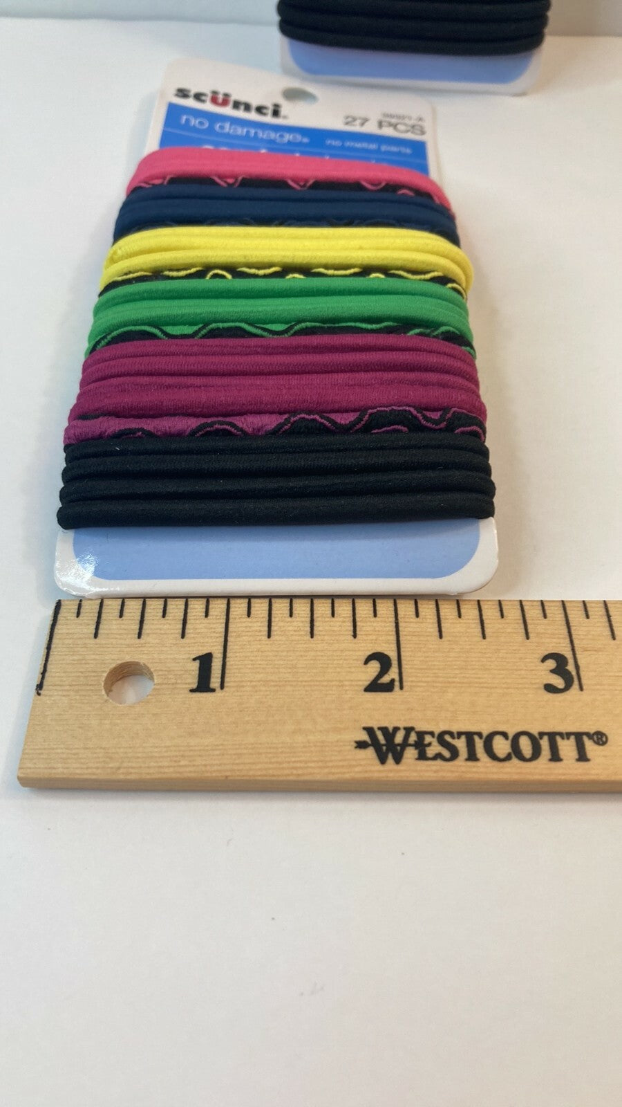 Scunci Comfort Classics No Damage Metal Parts Hair Ties Ponytail