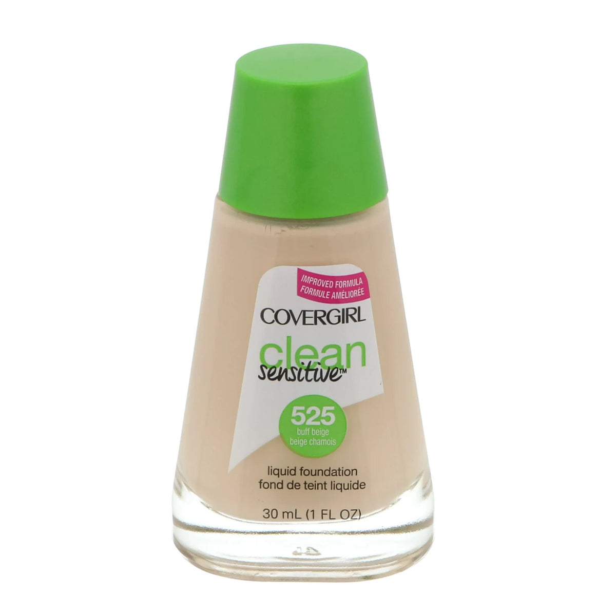 Sensitive Skin Liquid Foundation - Light, Oil-Free, Hypoallergenic, Multiple Shades