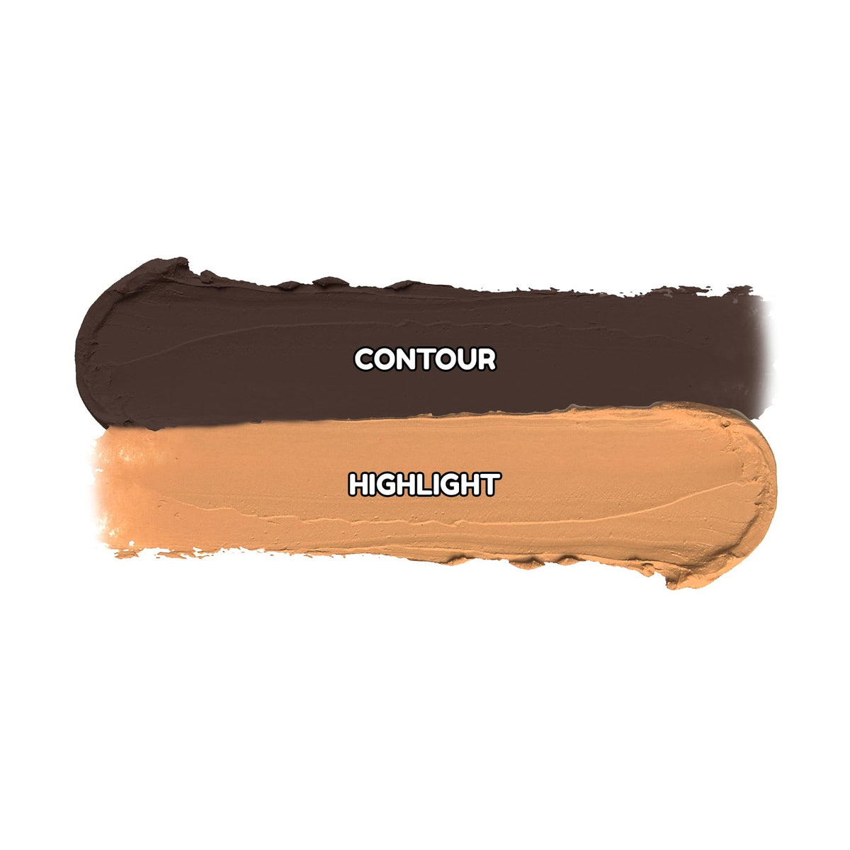 Dual-Ended Sculpting Contour & Highlight Stick Dark 0.04oz - KimChiChic Beauty
