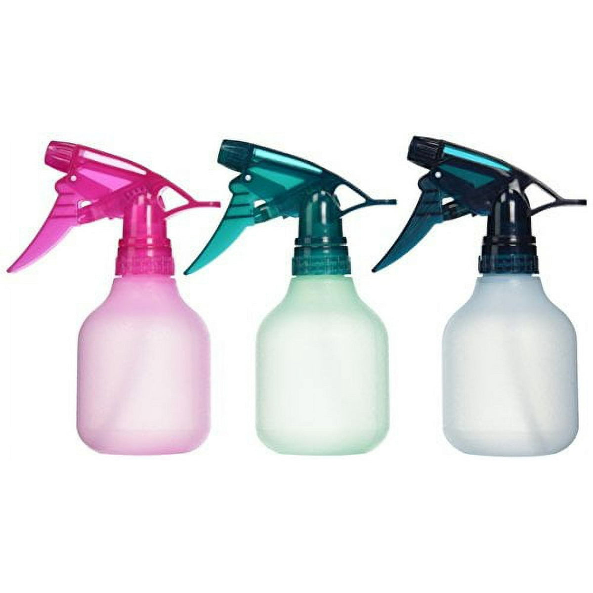 8 oz Colorful Spray Bottles Set - Refillable Home & Personal Use