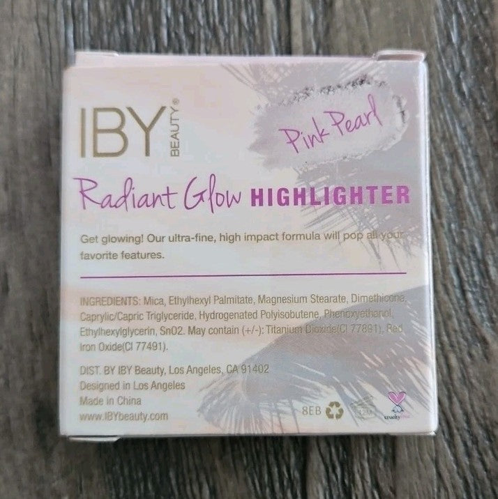 IBY Radiant Glow Pink Pearl Highlighters - 0.1 oz Mini Travel Size