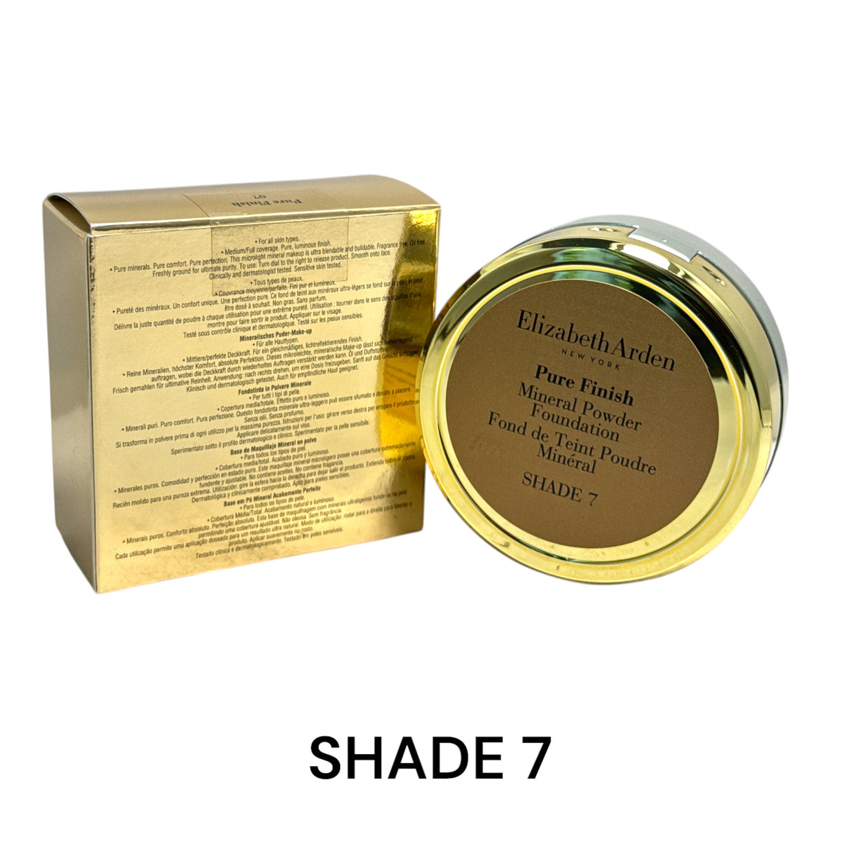 Mineral Powder Foundation with SPF - Multiple Shades, Light to Full Coverage