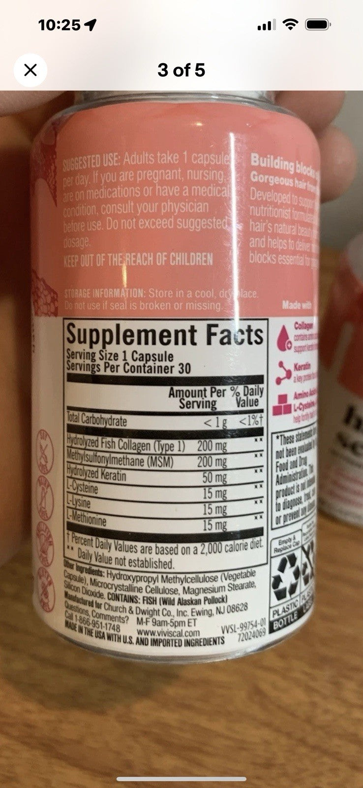 Viviscal Advanced Hair Health Supplement - 30ct (2 Pack)