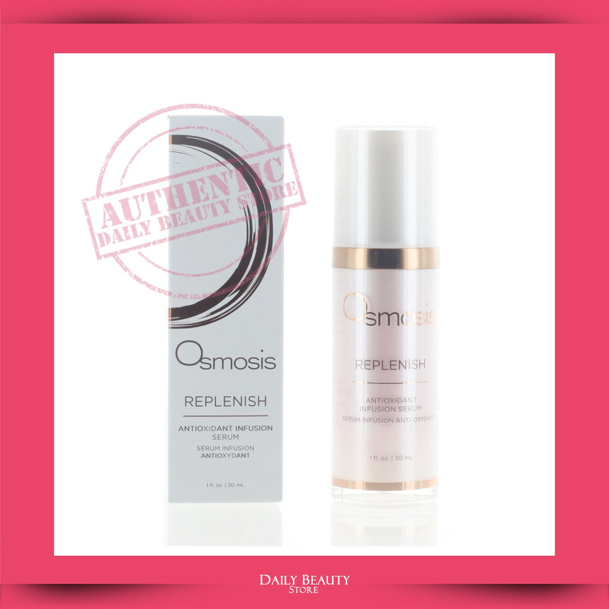 Osmosis Replenish Antioxidant Face Serum 1oz