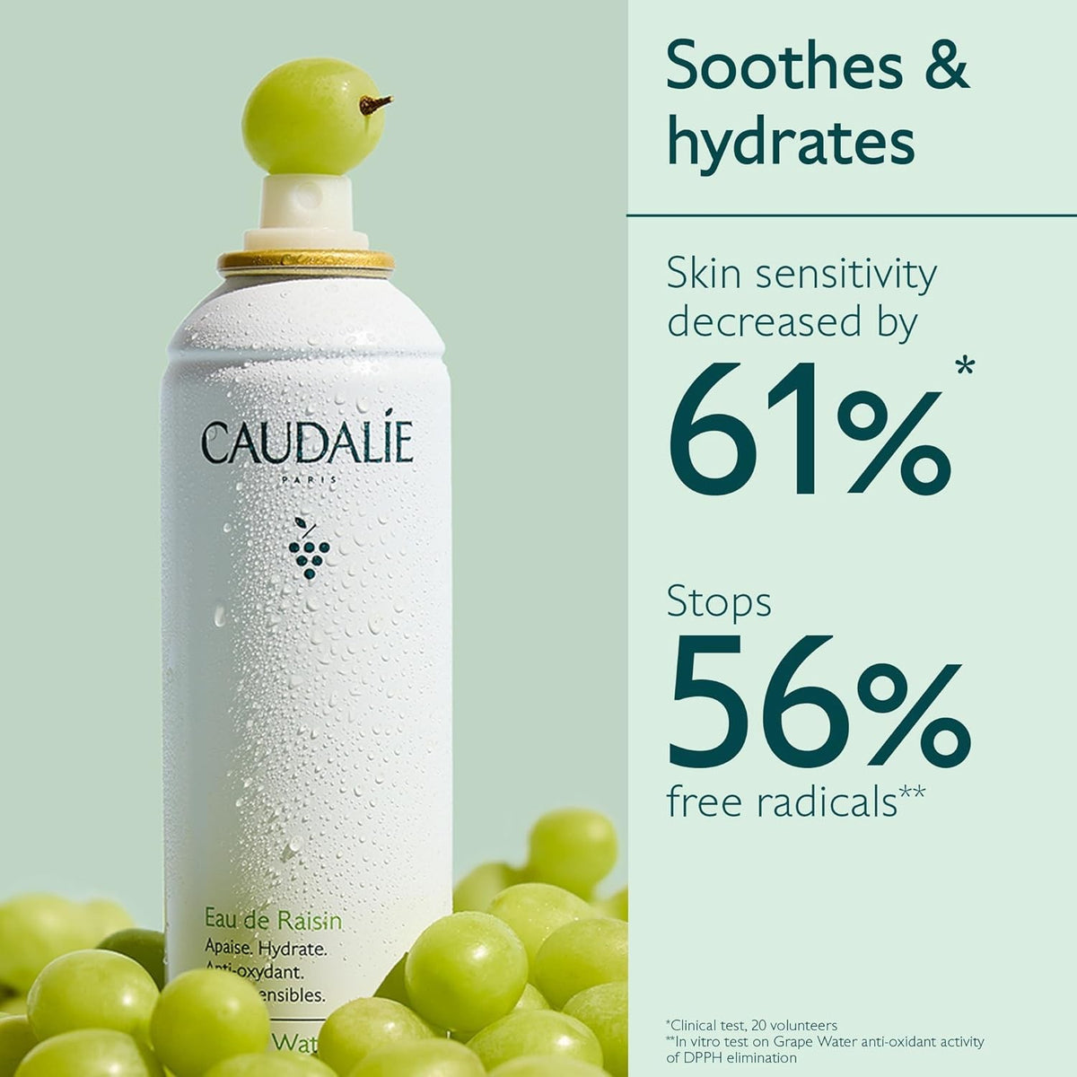 Organic Grape Water Facial Mist 200ml | Hydrating Skin Spray