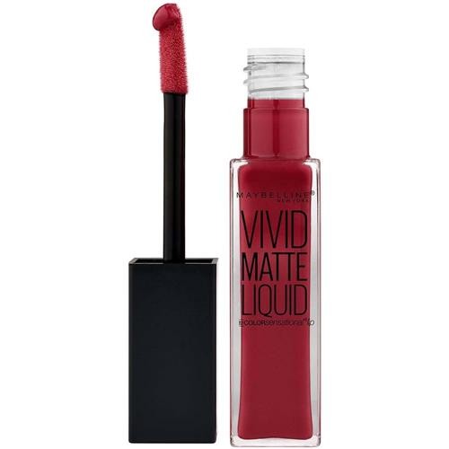 Maybelline Vivid Matte Liquid Lipstick 36 Red Punch - 0.26oz / 7.7ml