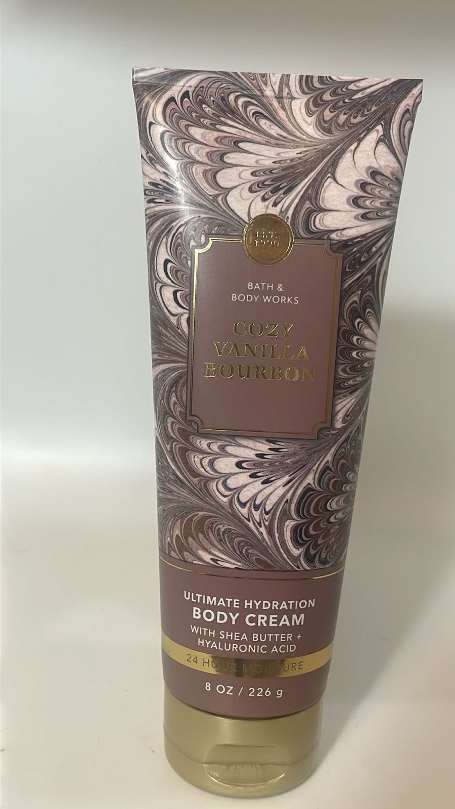 Bath & Body Works COZY VANILLA BOURBON Ultimate Hydration Cream 8oz.
