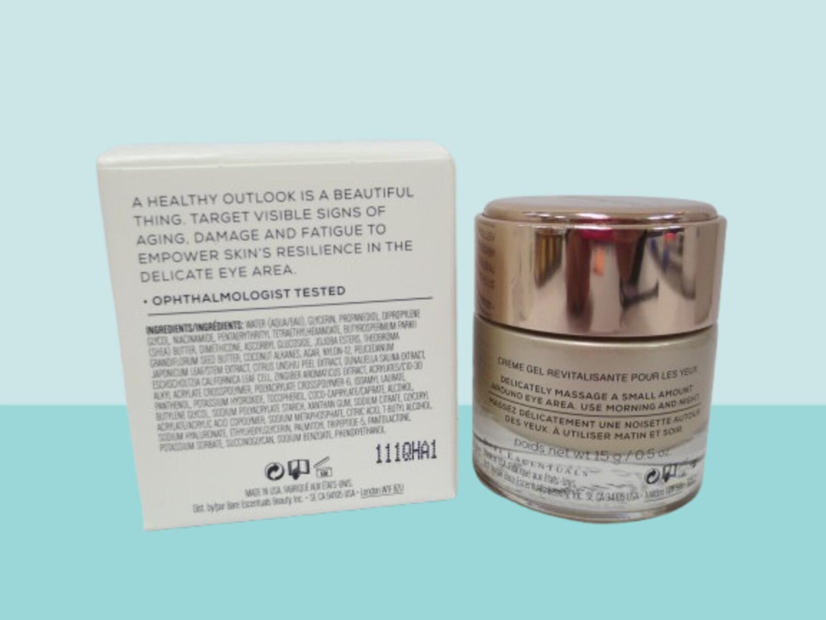 BareMinerals SkinLongevity Vital Power Eye Gel Cream 0.5 oz - Anti-Aging Eye Care