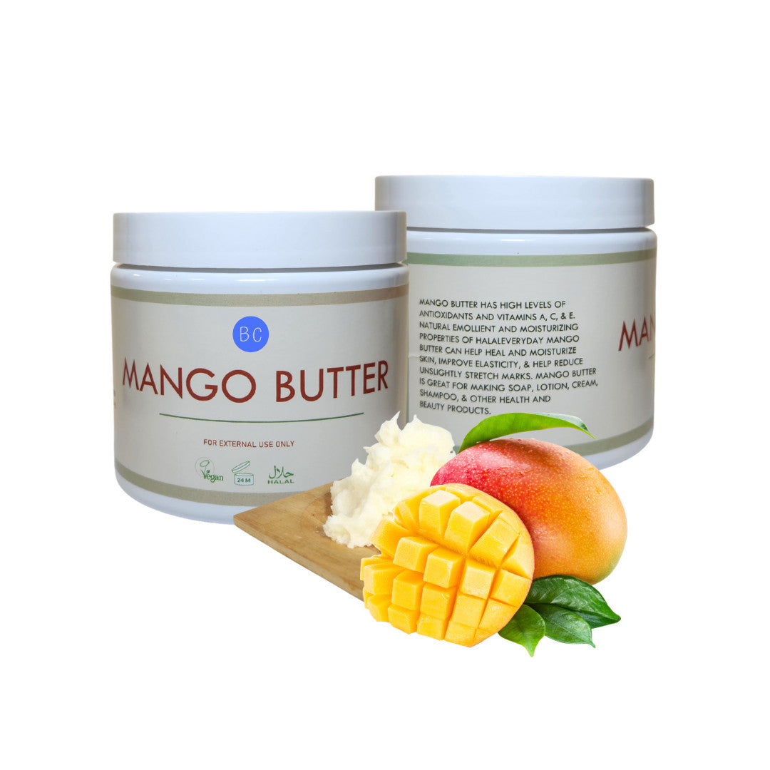Raw Mango Butter - 100% Pure Organic Unrefined