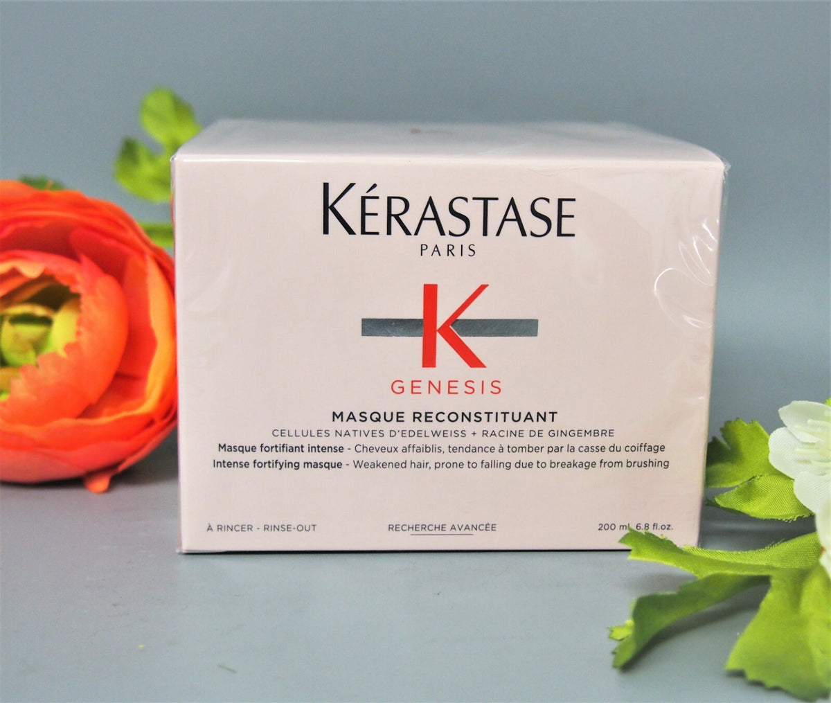 Kerastase Genesis Masque Reconstituant Hair Mask 200ml - Anti-Hair Fall Nourishing Treatment