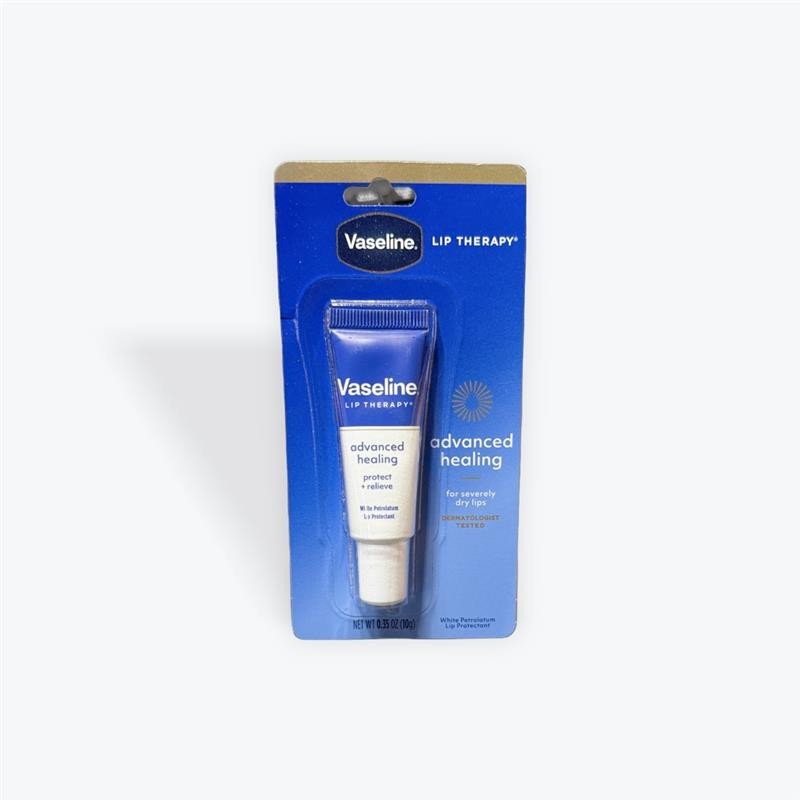 Vaseline Lip Therapy Advanced Formula Lip Balm - 0.35 oz Case of 10