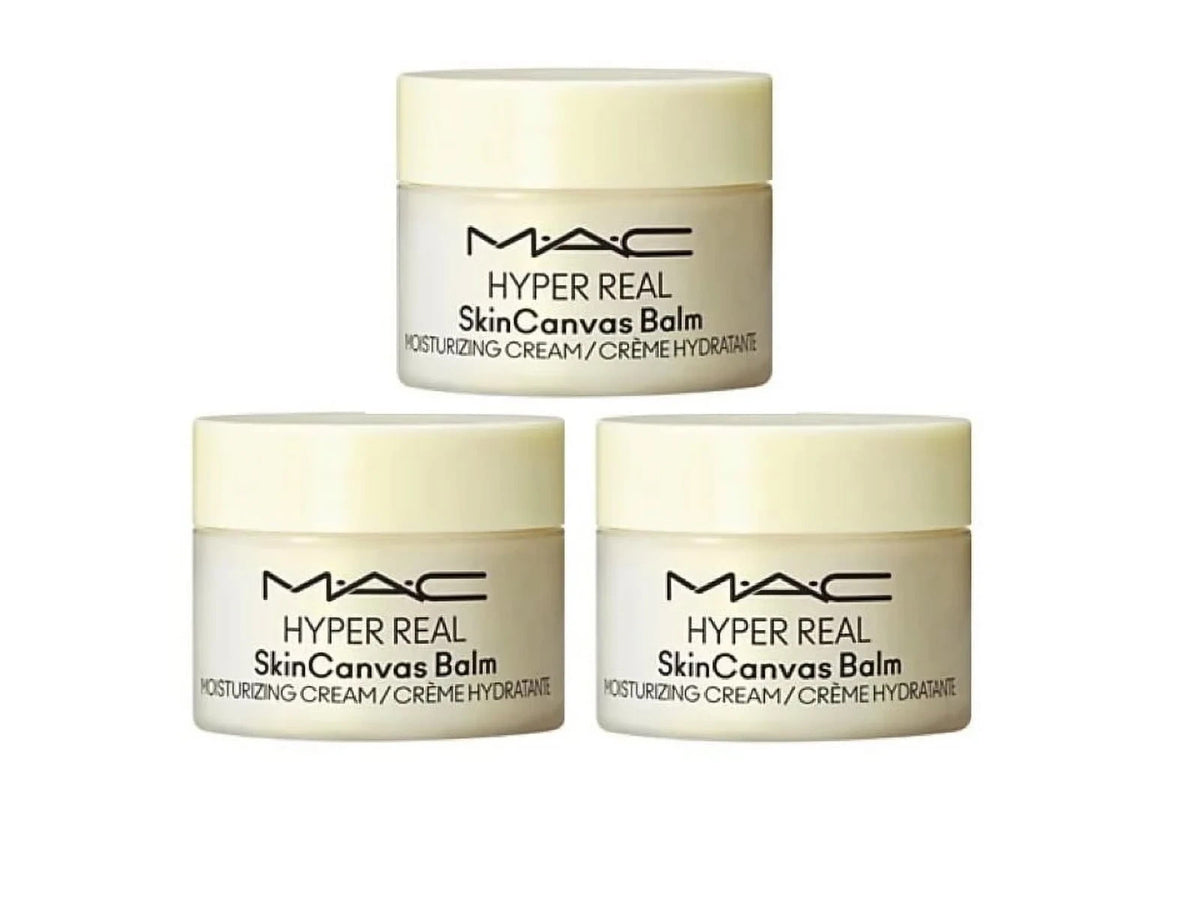 Hyper Real SkinCanvas Balm Moisturizing Cream, 0.17oz - 3-Pack