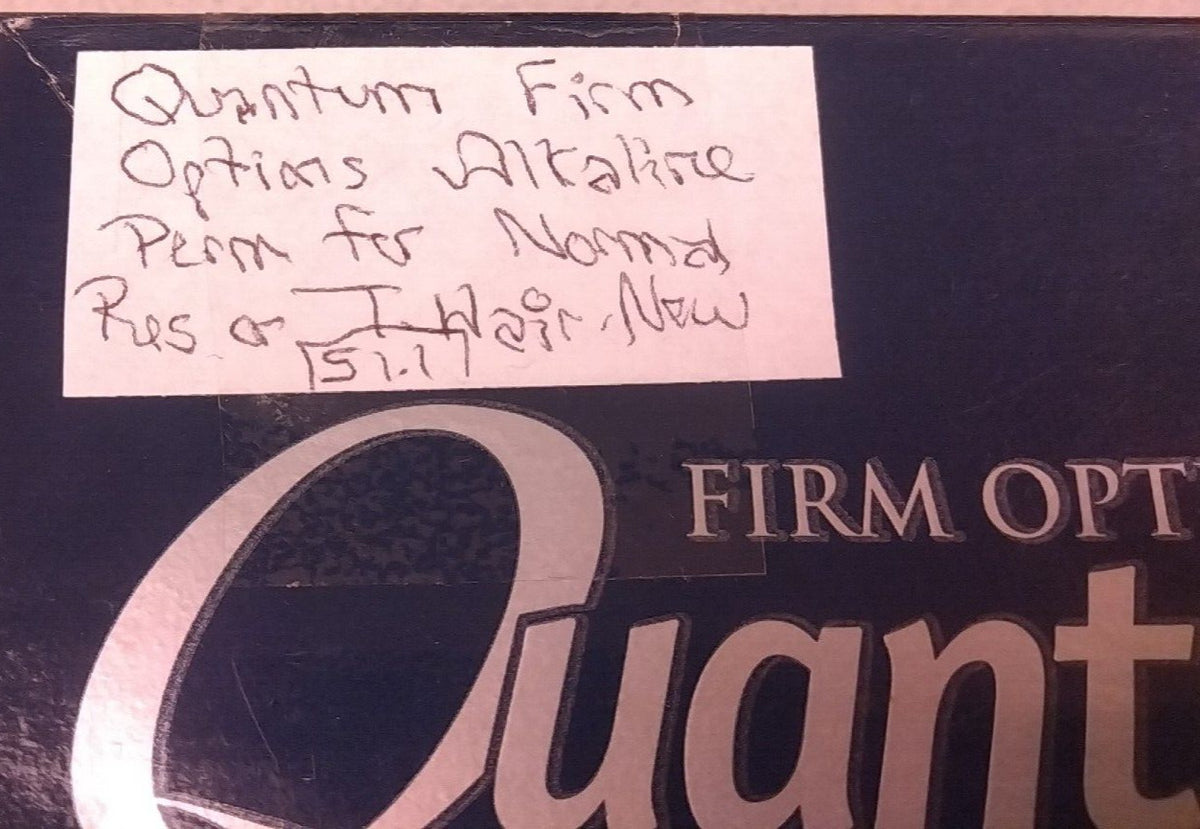 Alkaline Hair Perm Solution for Normal Resistant or Tinted Hair - Quantum