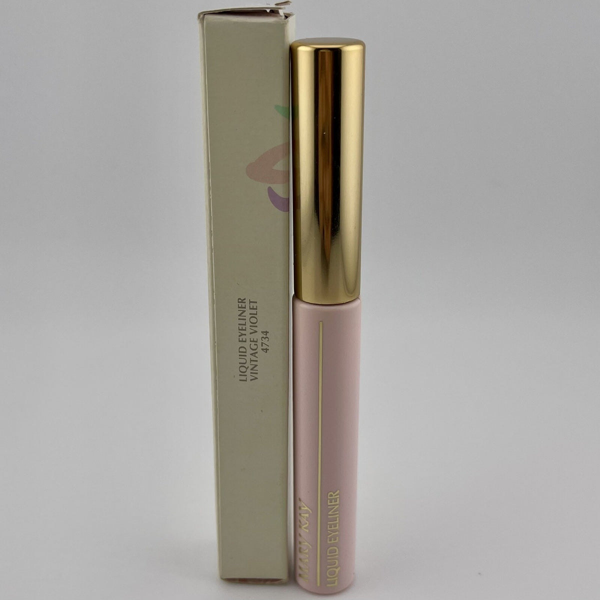 Mary Kay Liquid Eyeliner Vintage Violet 4734 - New RARE Pink Tube