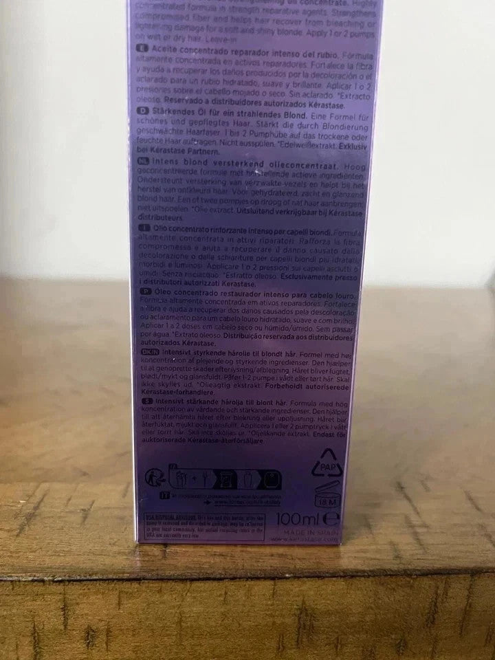 Kérastase Blond Absolu Cicaextreme Nourishing Hair Oil 100ml - Strengthen & Shine