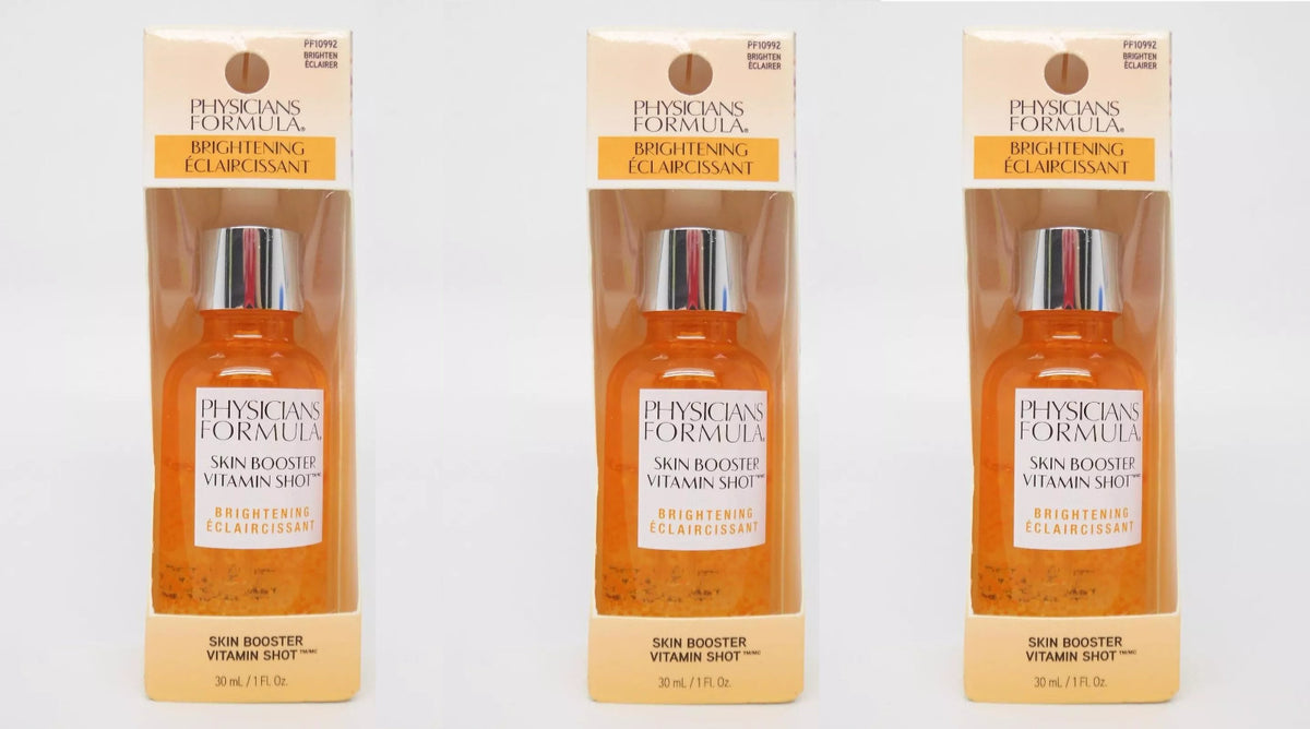 Brightening Vitamin Shot Skin Booster - 1 oz Pack of 3