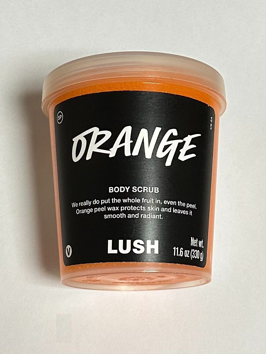 Lush Orange Body Scrub 11.6 oz - NEW!