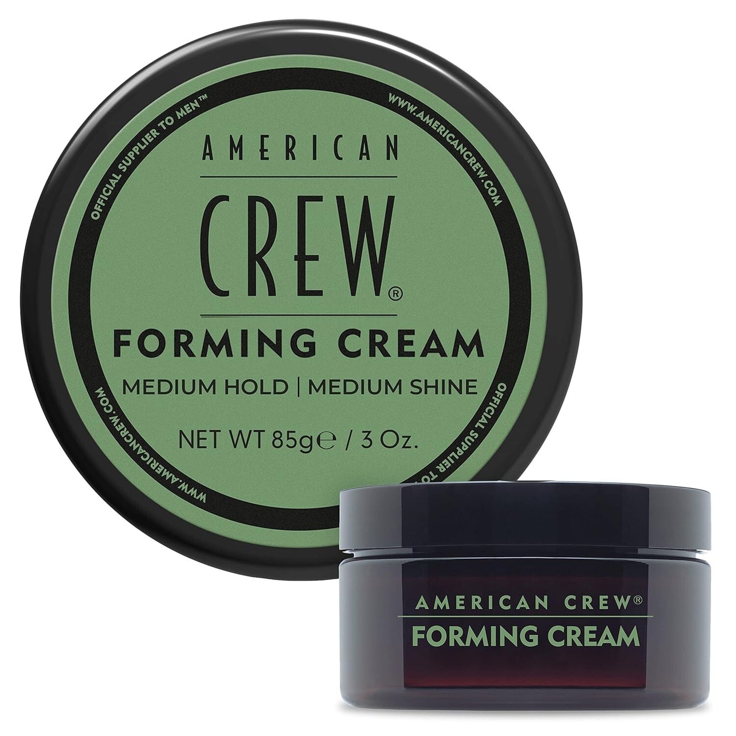 Men's Hair Styling Cream Medium Hold & Shine - 3 Oz