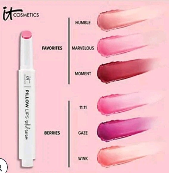 it Cosmetics Pillow Lips Solid Serum 5-in-1 Tinted Lip Gloss - Wink